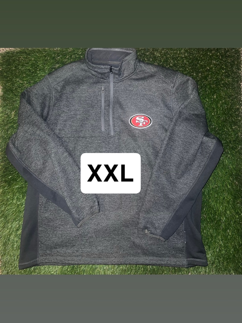 San Francisco 49ers quarter zip